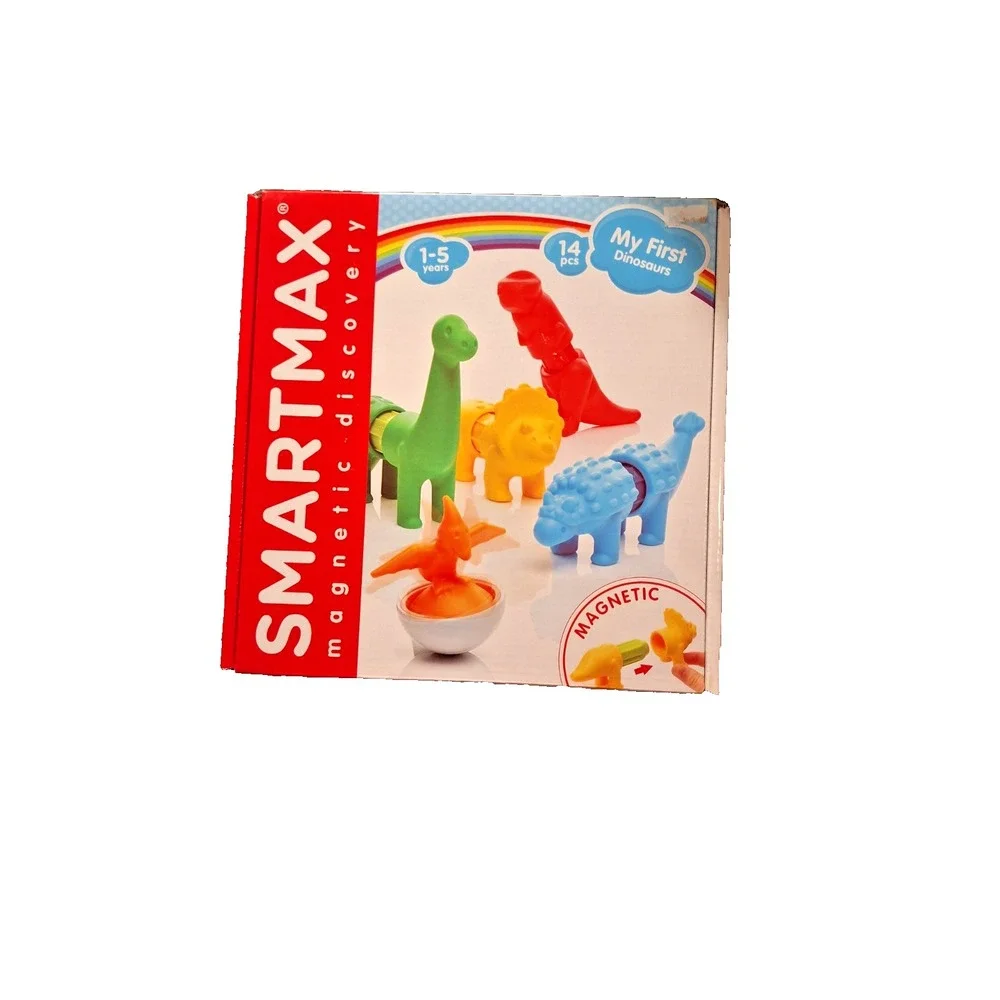 Magnetic Building Blocks Toys for‎ Kids STEM by SmartMax My First Dinosaurs
